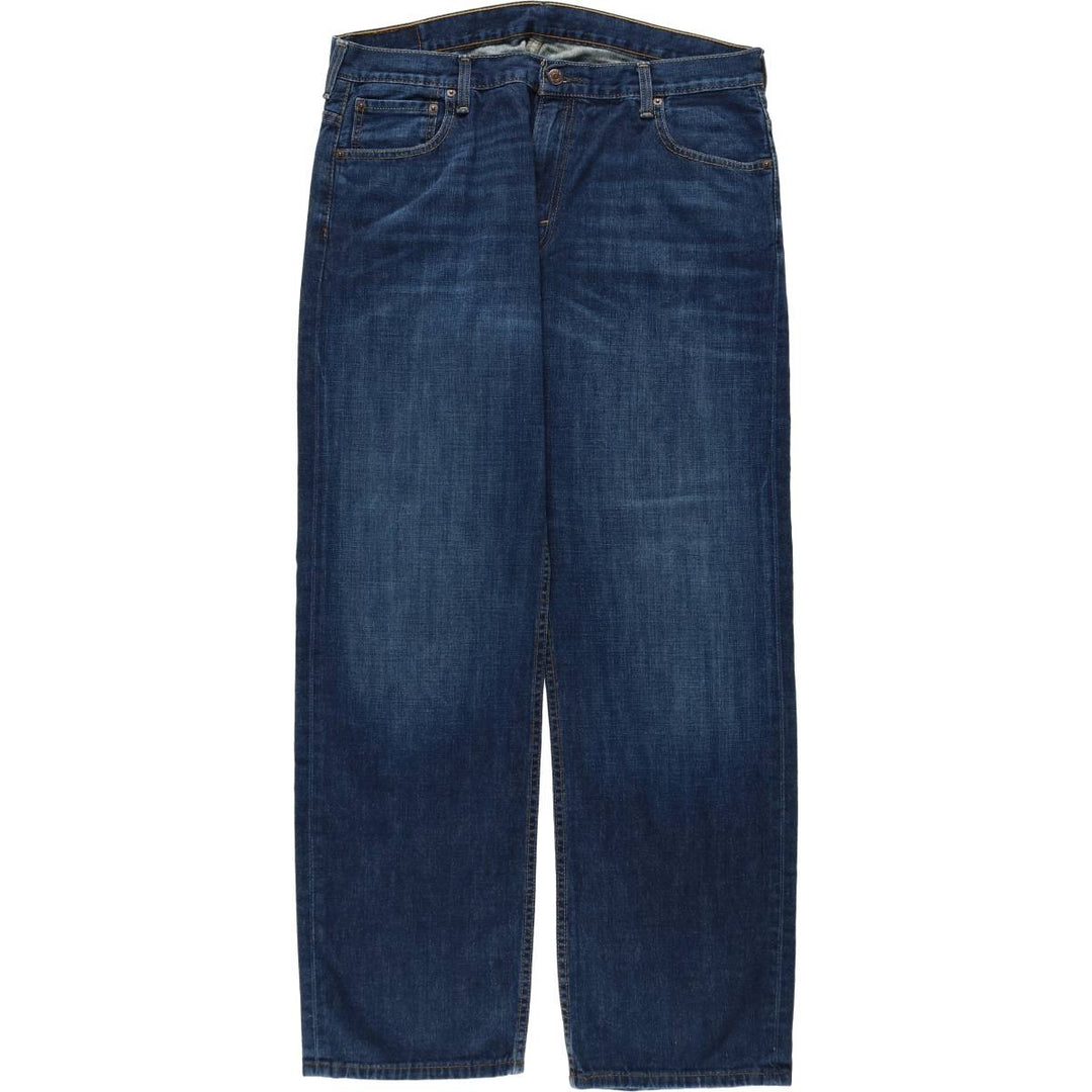 Levi's 569 straight denim pants for men, size W37 cotton blue type Vintage Second Hand