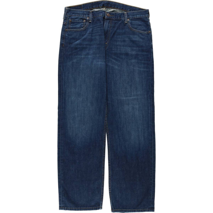 Levi's 569 straight denim pants for men, size W37 cotton blue type Vintage Second Hand