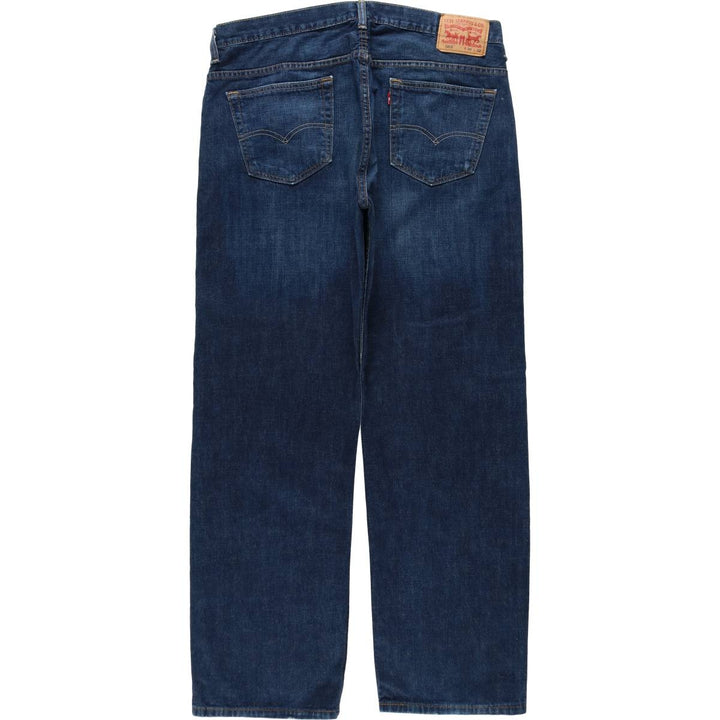 Levi's 569 straight denim pants for men, size W37 cotton blue type Vintage Second Hand