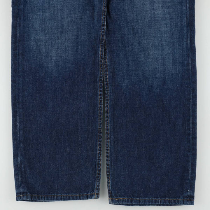 Levi's 569 straight denim pants for men, size W37 cotton blue type Vintage Second Hand