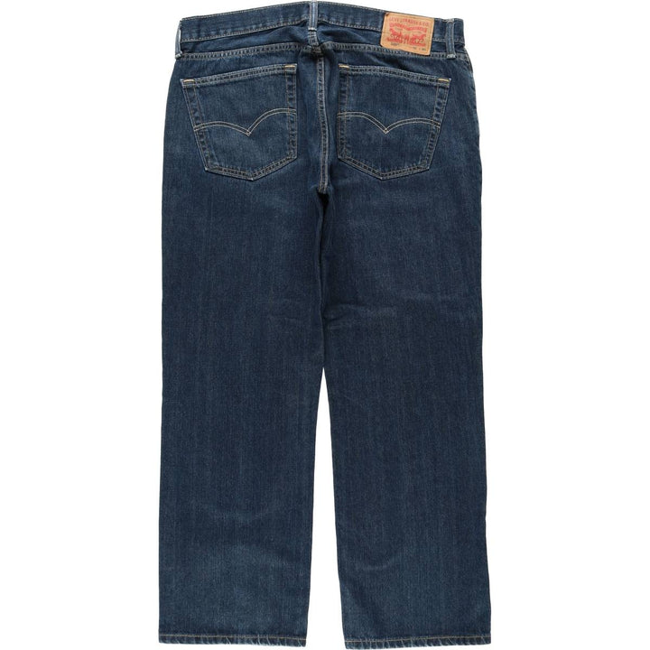 Levi's 559 straight denim pants for men, size W37 cotton blue type Vintage Second Hand