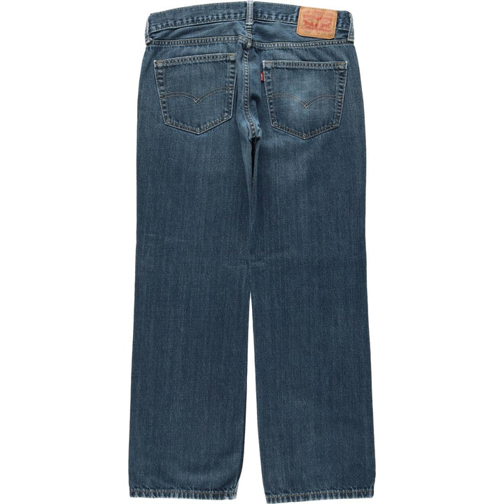 Levi's 559 straight denim pants for men, size W34 cotton blue type Vintage Second Hand