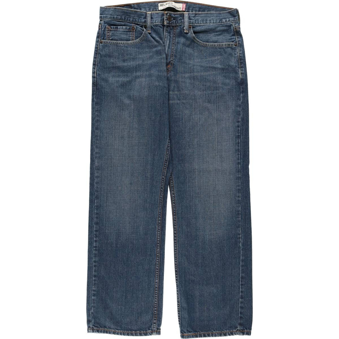 Levi's 559 RELAXED STRAIGHT straight denim pants for men, equivalent to w35 cotton blue type Vintage Second Hand