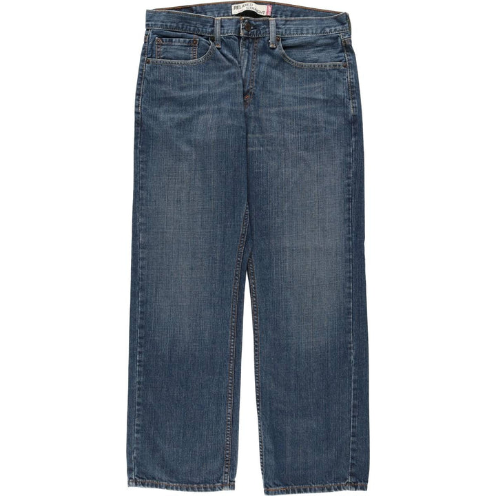 Levi's 559 RELAXED STRAIGHT straight denim pants for men, equivalent to w35 cotton blue type Vintage Second Hand