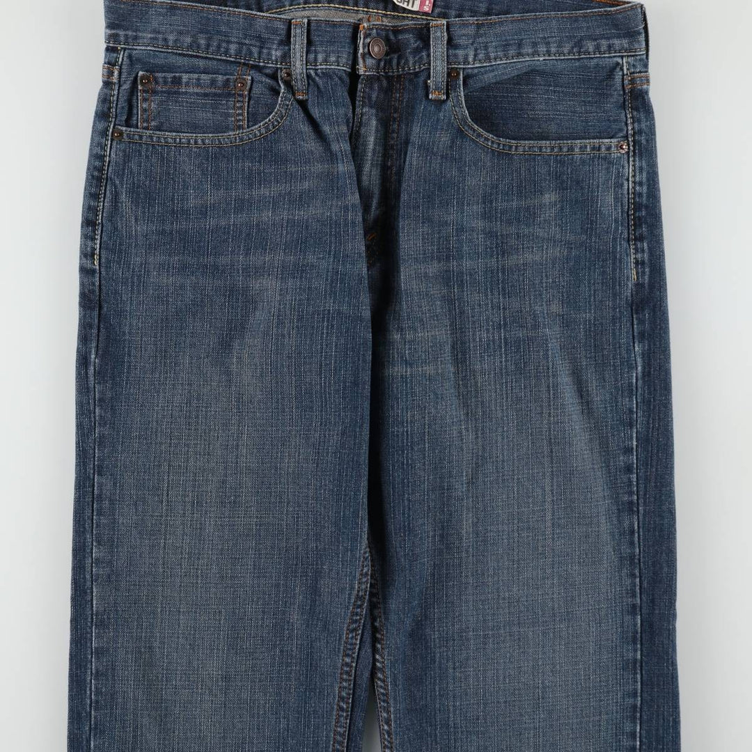 Levi's 559 RELAXED STRAIGHT straight denim pants for men, equivalent to w35 cotton blue type Vintage Second Hand