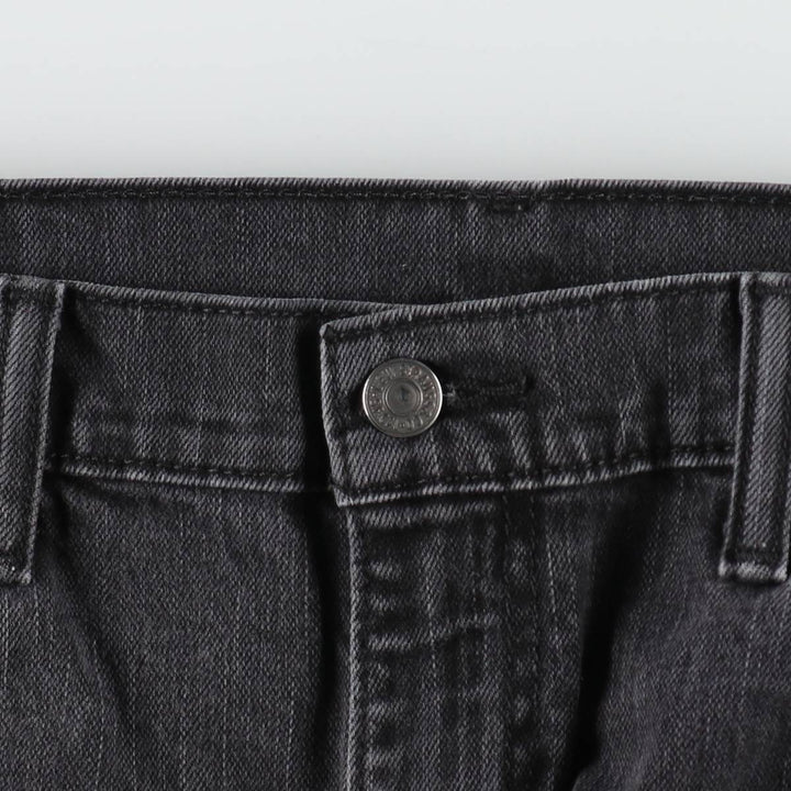 Levi's 559 Black Denim Straight Leg Jeans, Men's Size W37 (approx.) cotton black type Vintage Second Hand