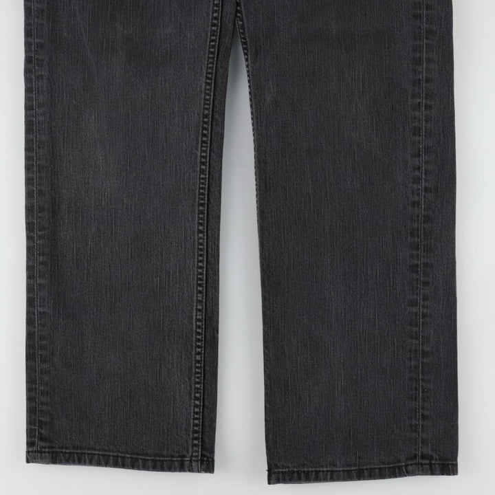 Levi's 559 Black Denim Straight Leg Jeans, Men's Size W37 (approx.) cotton black type Vintage Second Hand