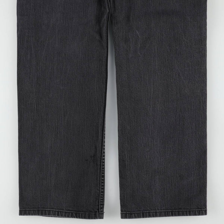 Levi's 559 Black Denim Straight Leg Jeans, Men's Size W37 (approx.) cotton black type Vintage Second Hand