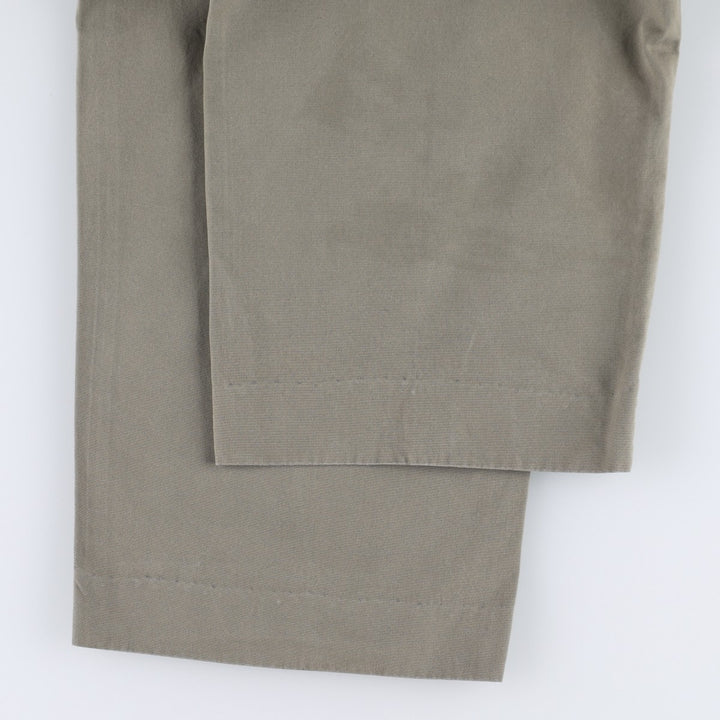 Ralph Lauren POLO by Ralph Lauren HAMMOND PANT, two-pleat chino pants, men's w35 equivalent cotton gray type Vintage Second Hand