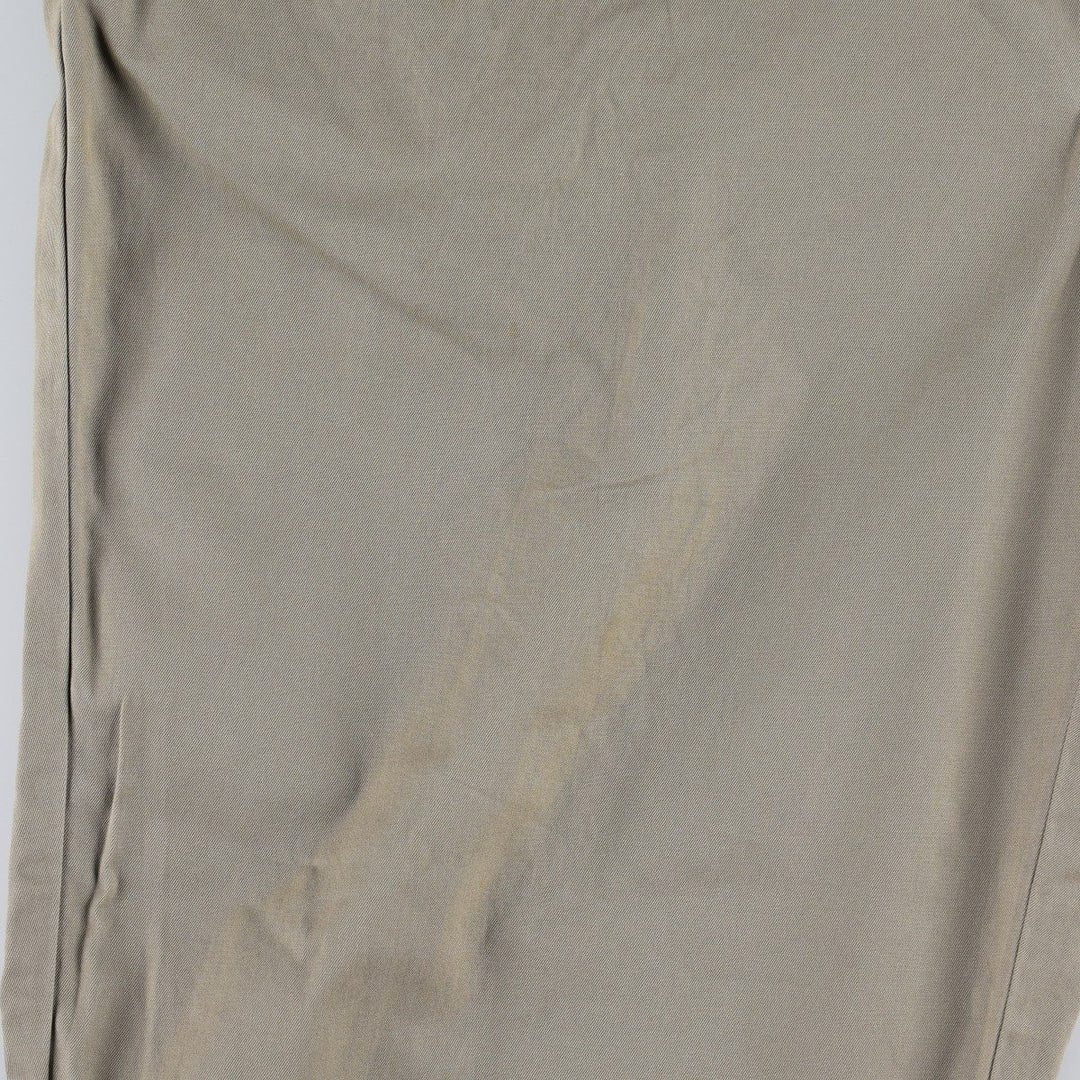 Ralph Lauren Polo Ralph Lauren HAMMOND PANT Two-pleat Chino Pants Men's W34 (approx.) cotton Beige type Vintage Second Hand