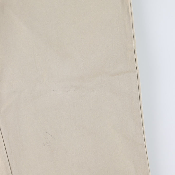 Ralph Lauren Polo Hammond Pant, two-pleat chino pants, men's size W32. cotton Beige type Vintage Second Hand