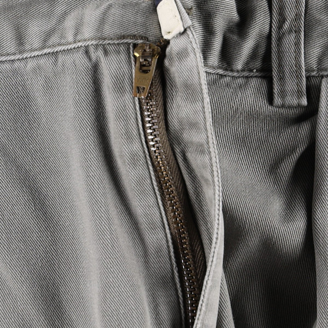 Ralph Lauren Polo Ralph Lauren Andrew Pant Two-pleat Chino Pants Men's Size W34 cotton gray type Vintage Second Hand