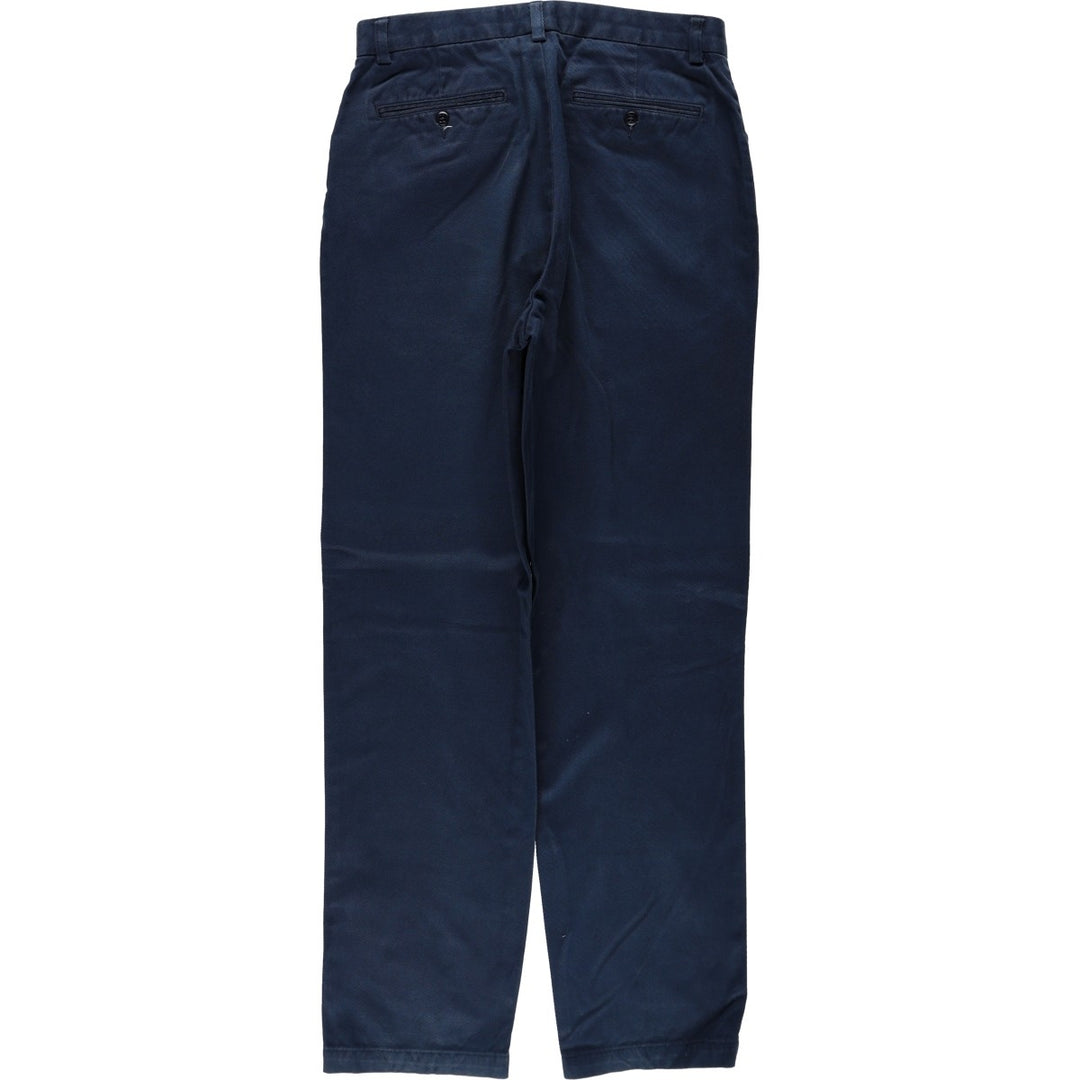 Ralph Lauren POLO by Ralph Lauren Men's Chino Pants, Size W31 cotton navy blue type Vintage Second Hand