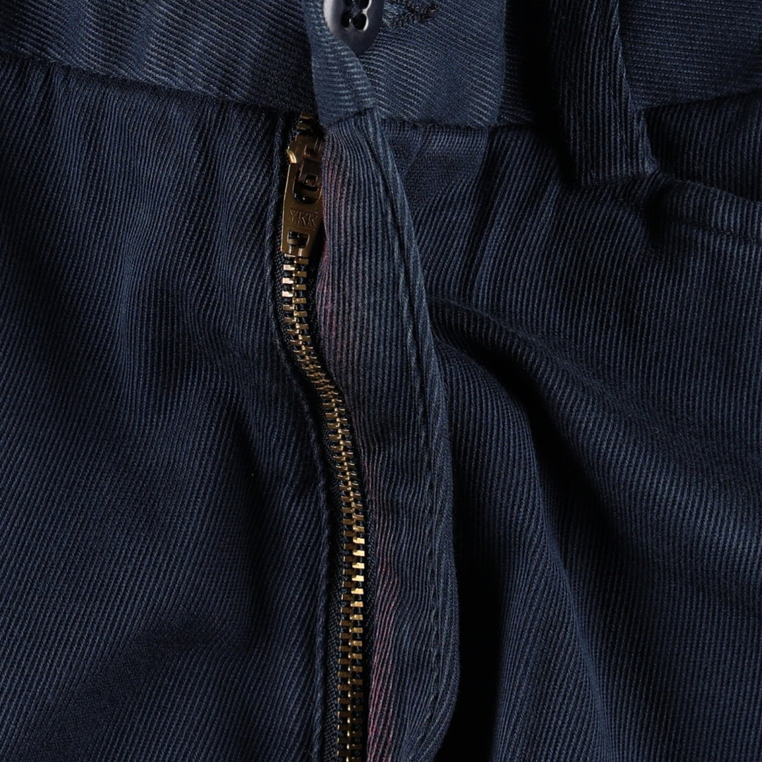 Ralph Lauren POLO by Ralph Lauren Men's Chino Pants, Size W31 cotton navy blue type Vintage Second Hand