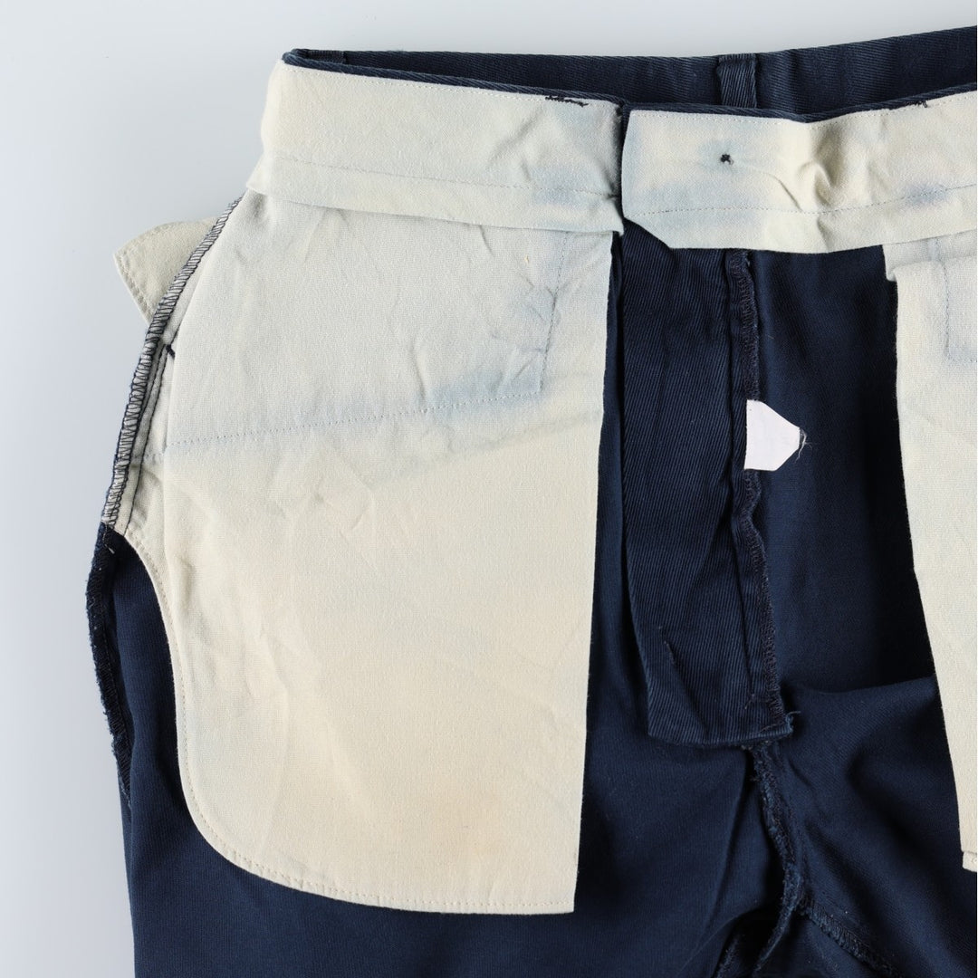 Ralph Lauren POLO by Ralph Lauren Men's Chino Pants, Size W31 cotton navy blue type Vintage Second Hand