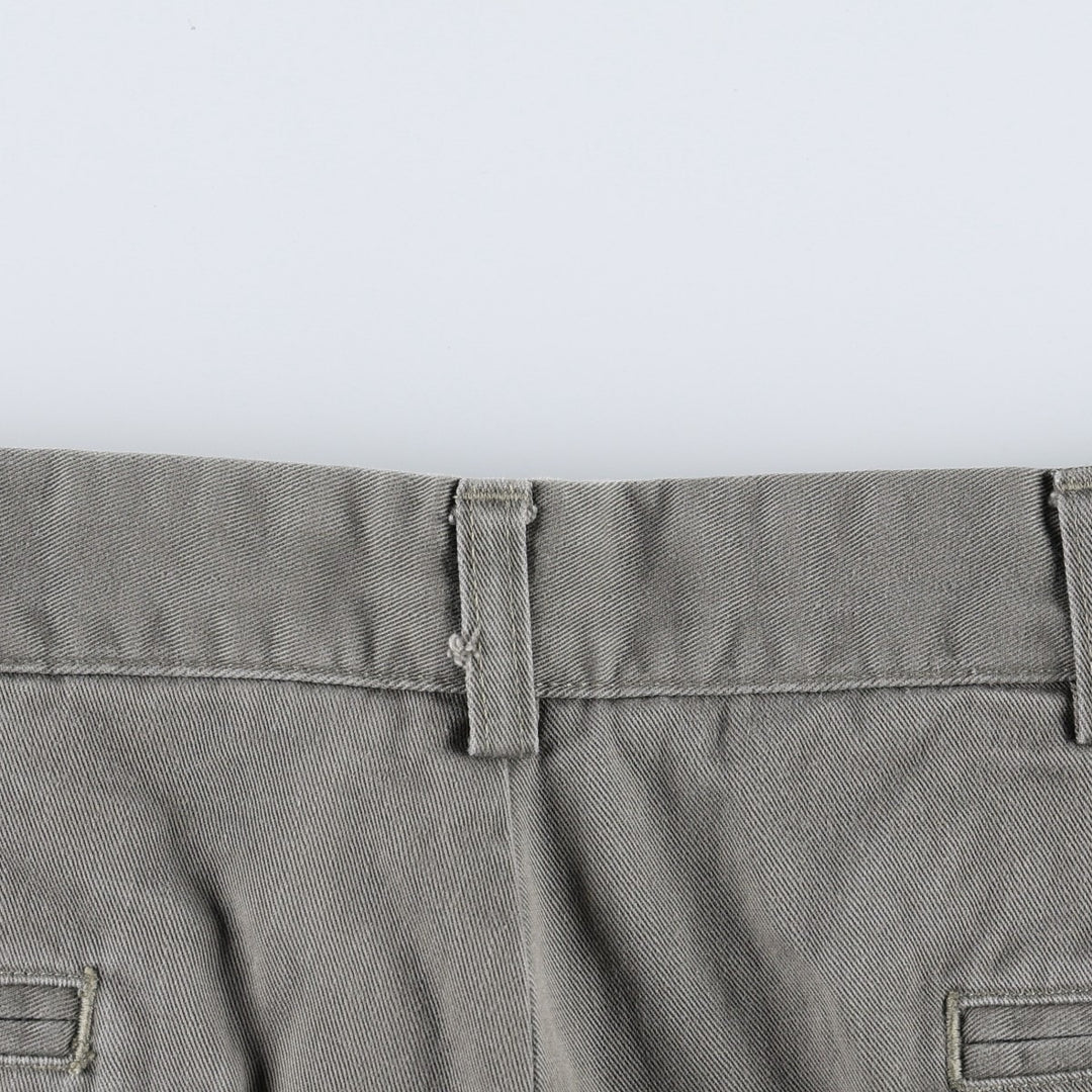 Ralph Lauren POLO by Ralph Lauren ANDREW PANT Two-pleat chino pants for men, equivalent to W33 cotton gray type Vintage Second Hand