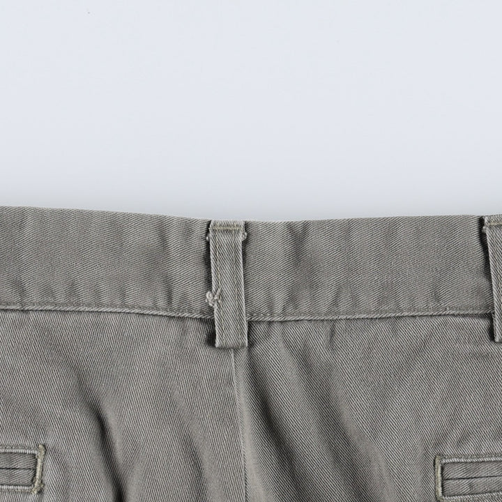 Ralph Lauren POLO by Ralph Lauren ANDREW PANT Two-pleat chino pants for men, equivalent to W33 cotton gray type Vintage Second Hand