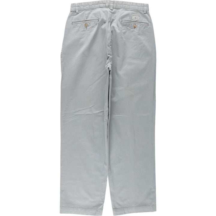 Ralph Lauren Polo Ralph Lauren ANDREW PANT Two-pleat Chino Pants Men's W31 (approx.) cotton gray type Vintage Second Hand