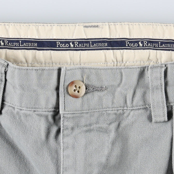 Ralph Lauren Polo Ralph Lauren ANDREW PANT Two-pleat Chino Pants Men's W31 (approx.) cotton gray type Vintage Second Hand