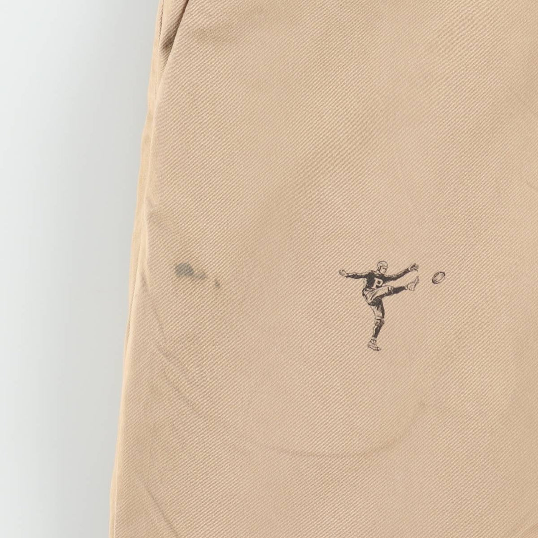 Ralph Lauren POLO RALPH LAUREN STRETCH CLASSIC FIT all-over skull pattern chino pants, men's size W39 (approx.) cotton Beige type Vintage Second Hand