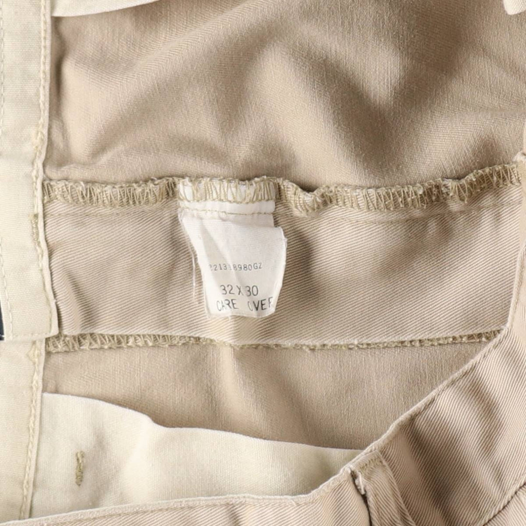 Ralph Lauren Polo Ralph Lauren Two-pleat Chino Pants for Men, W31 equivalent cotton Beige type Vintage Second Hand