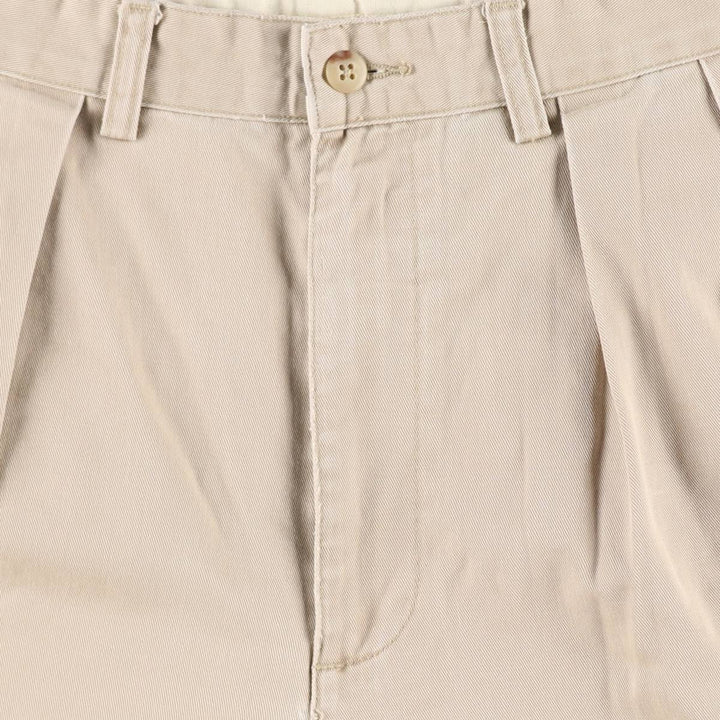 Ralph Lauren Polo Ralph Lauren Two-pleat Chino Pants for Men, W31 equivalent cotton Beige type Vintage Second Hand