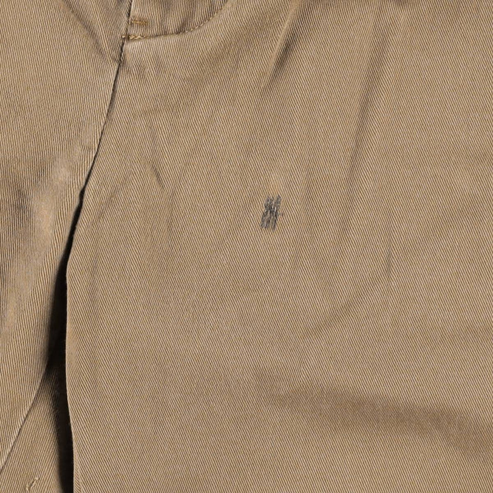Ralph Lauren POLO by Ralph Lauren ETHAN PANT Two-pleat chino pants for men, size W36 cotton Beige type Vintage Second Hand