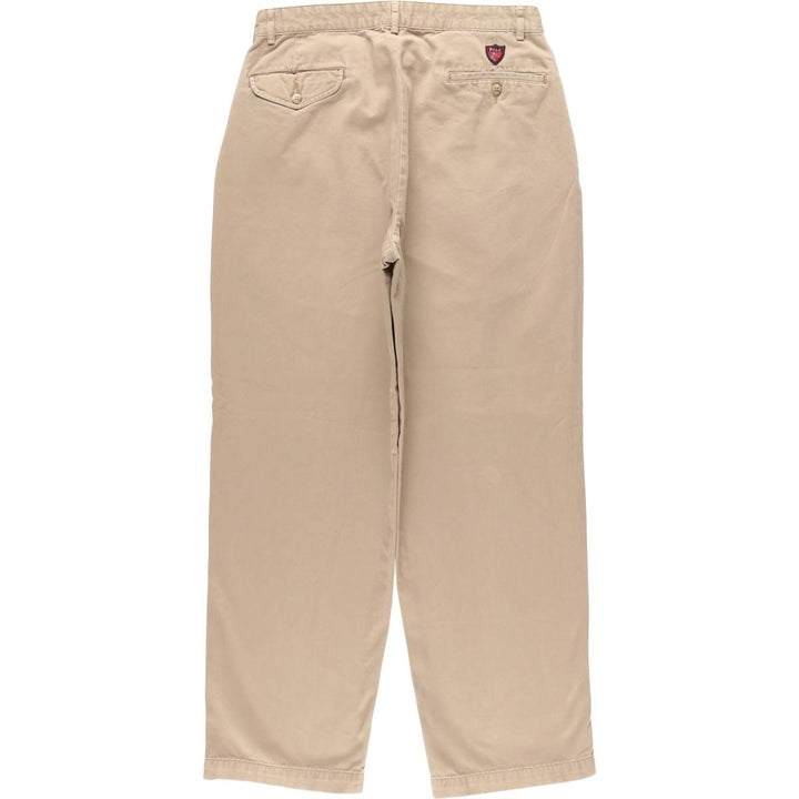 Ralph Lauren POLO GOLF Polo Golf Two-pleat Chino Pants for Men, Size W32 cotton Beige type Vintage Second Hand