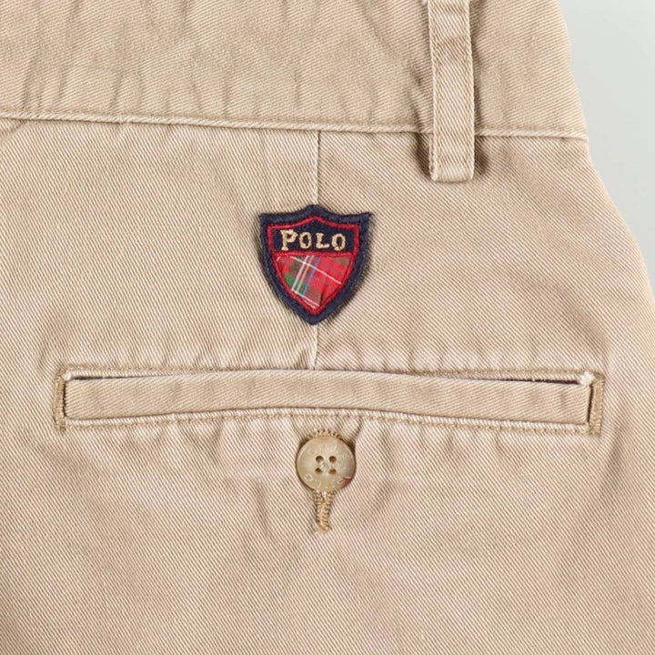 Ralph Lauren POLO GOLF Polo Golf Two-pleat Chino Pants for Men, Size W32 cotton Beige type Vintage Second Hand