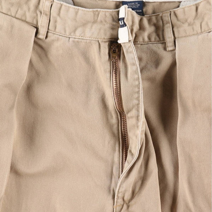 Ralph Lauren POLO GOLF Polo Golf Two-pleat Chino Pants for Men, Size W32 cotton Beige type Vintage Second Hand