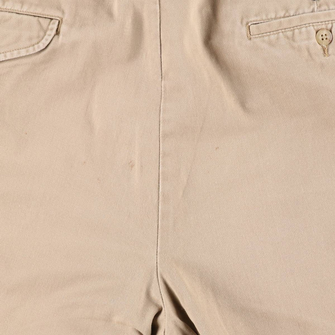 Ralph Lauren POLO GOLF Polo Golf Two-pleat Chino Pants for Men, Size W32 cotton Beige type Vintage Second Hand