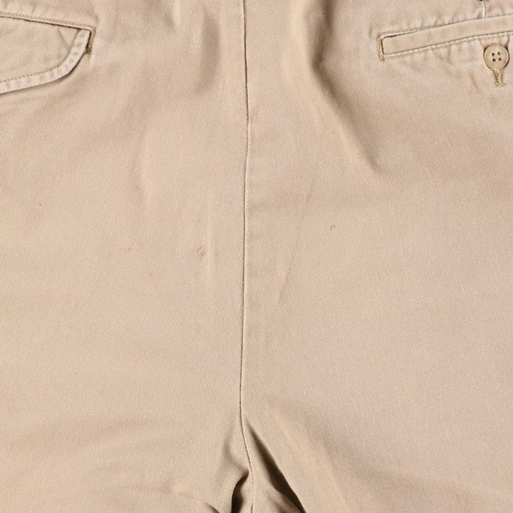 Ralph Lauren POLO GOLF Polo Golf Two-pleat Chino Pants for Men, Size W32 cotton Beige type Vintage Second Hand