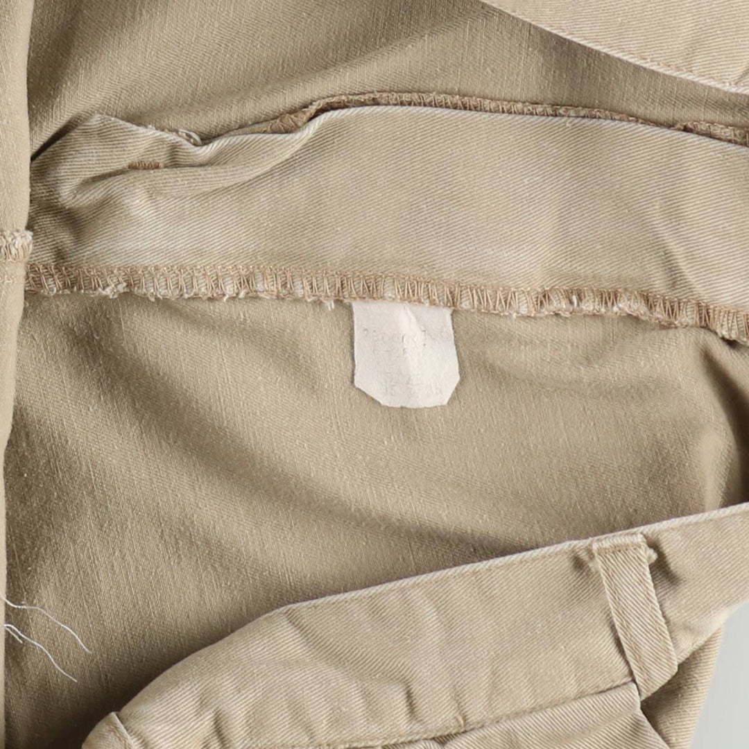 Ralph Lauren POLO by Ralph Lauren Two-pleat Chino Pants for Men, W32 equivalent cotton Beige type Vintage Second Hand