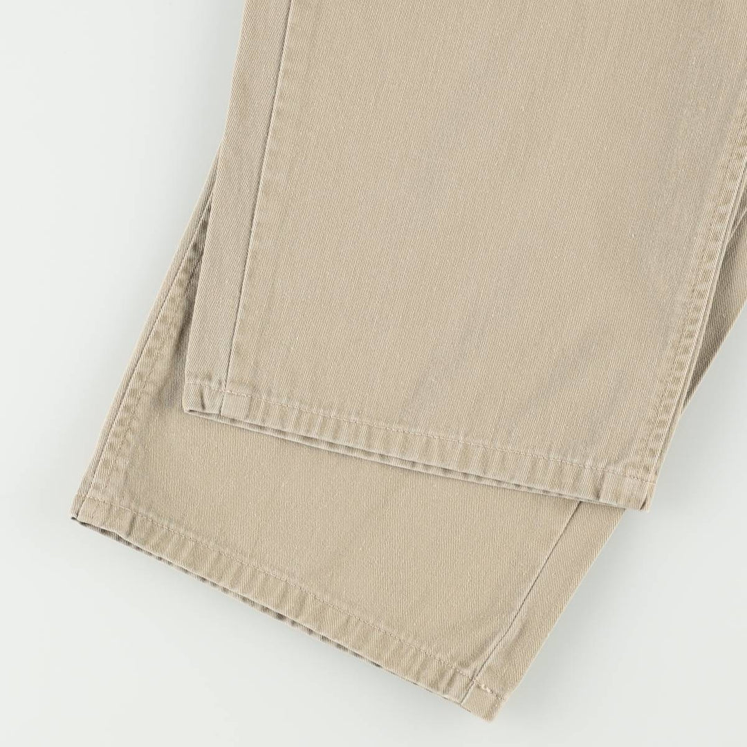 Ralph Lauren POLO by Ralph Lauren Two-pleat Chino Pants for Men, W32 equivalent cotton Beige type Vintage Second Hand