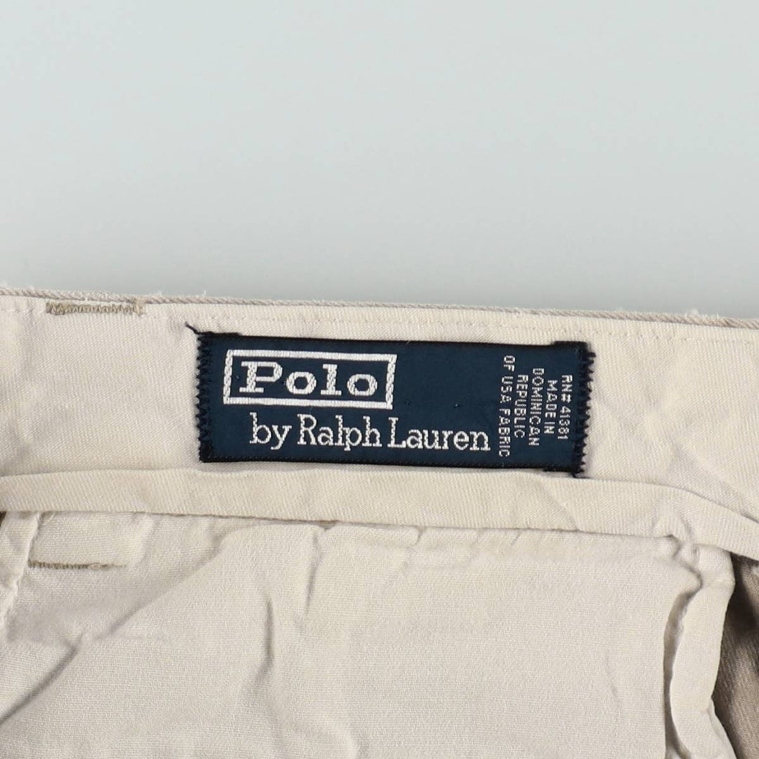 Ralph Lauren POLO by Ralph Lauren Men's Chino Pants, Size W31 cotton Beige type Vintage Second Hand
