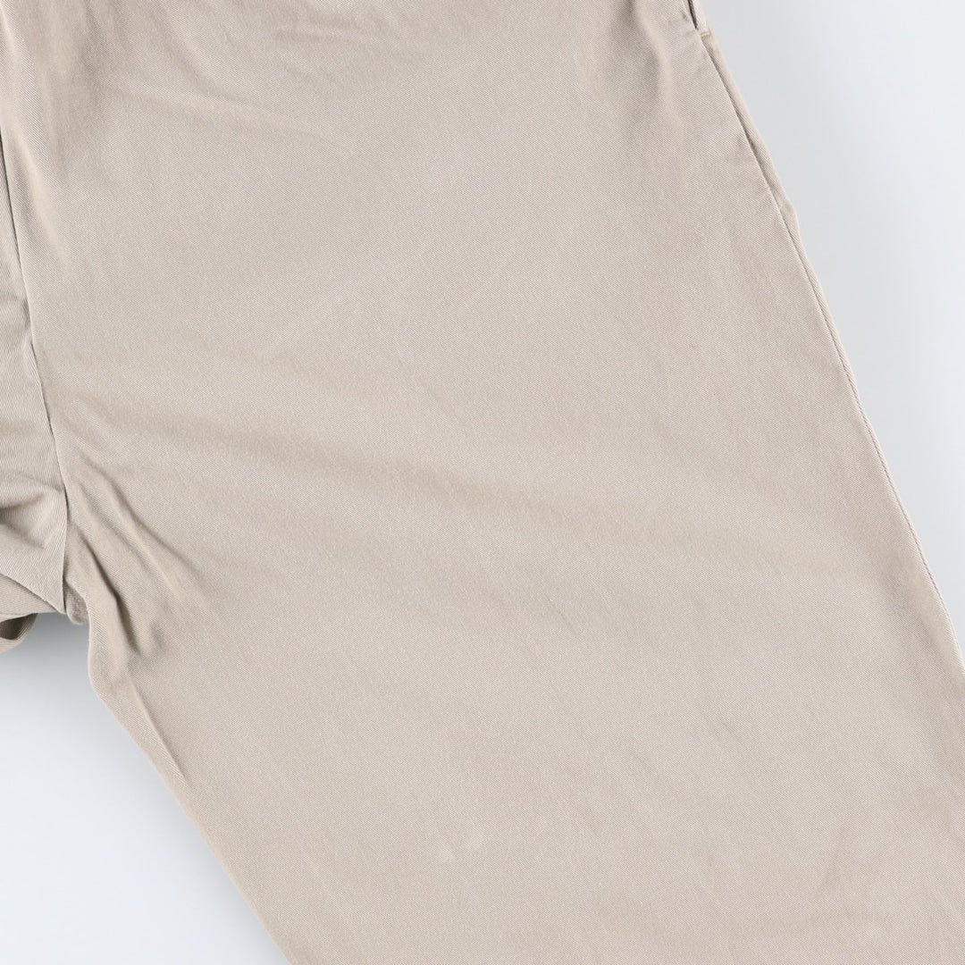 Ralph Lauren POLO by Ralph Lauren ANDREW PANT Two-pleat chino pants for men, equivalent to W33 cotton Beige type Vintage Second Hand