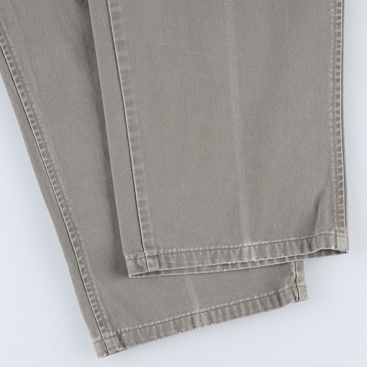 Ralph Lauren POLO by Ralph Lauren Two-pleat Chino Pants for Men, W34 equivalent cotton Khaki type Vintage Second Hand