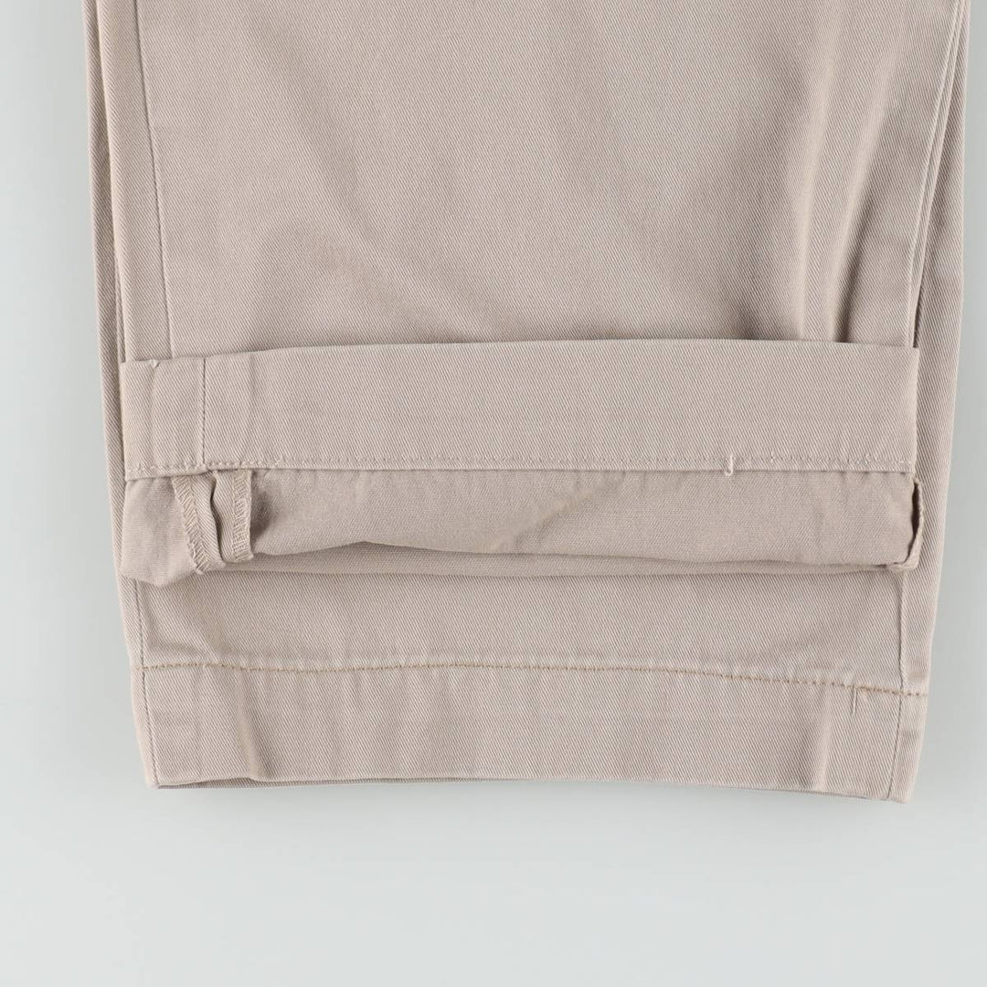 Ralph Lauren POLO by Ralph Lauren ANDREW PANT Two-pleat chino pants for men, equivalent to W33 cotton Beige type Vintage Second Hand