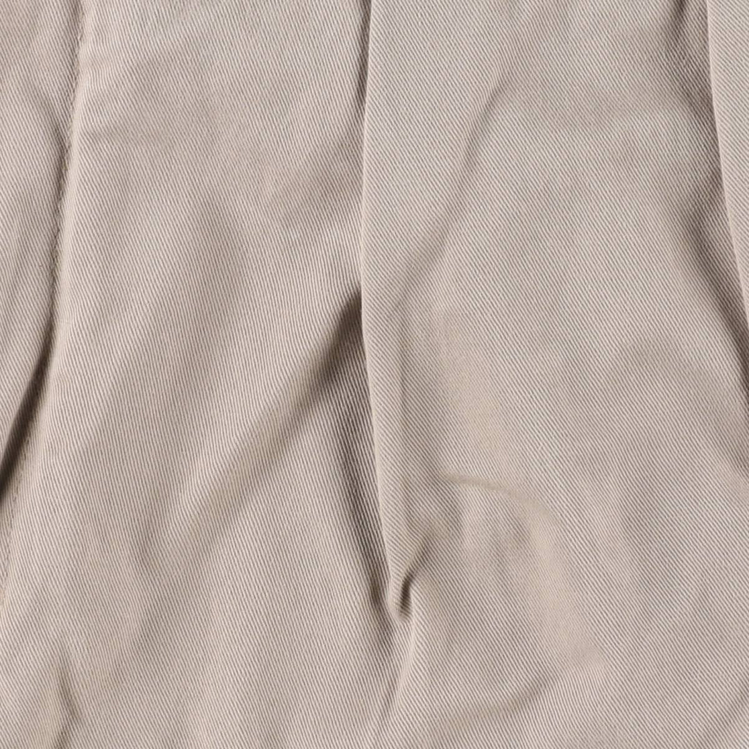 Ralph Lauren POLO by Ralph Lauren ANDREW PANT Two-pleat chino pants for men, equivalent to W33 cotton Beige type Vintage Second Hand