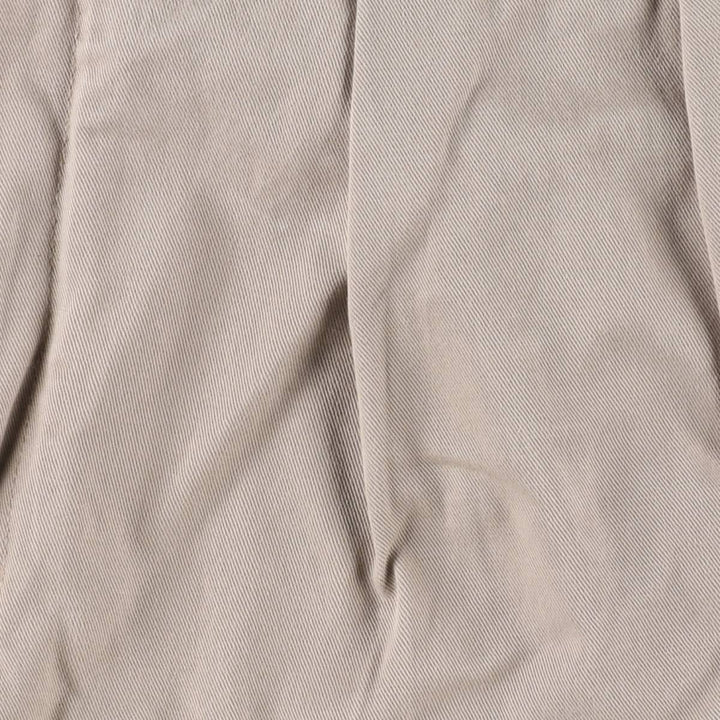 Ralph Lauren POLO by Ralph Lauren ANDREW PANT Two-pleat chino pants for men, equivalent to W33 cotton Beige type Vintage Second Hand