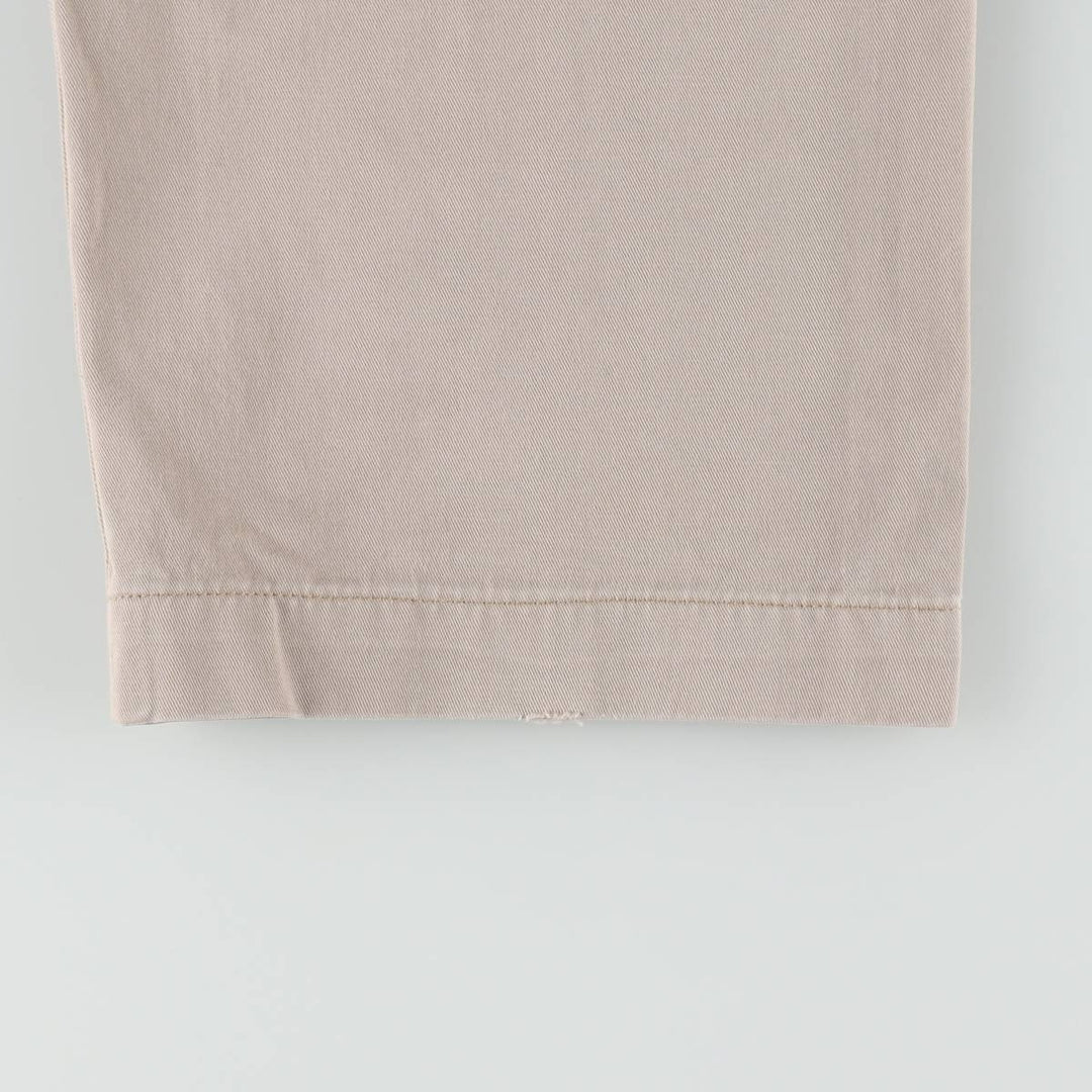 Ralph Lauren POLO by Ralph Lauren ANDREW PANT Two-pleat chino pants for men, equivalent to W33 cotton Beige type Vintage Second Hand