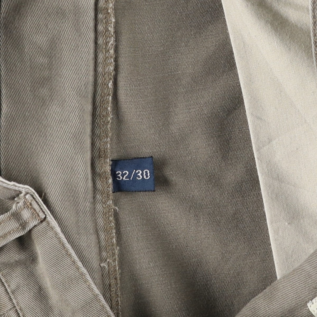 Ralph Lauren Polo Ralph Lauren Andrew Pant Two-pleat Chino Pants Men's Size W32 cotton gray type Vintage Second Hand