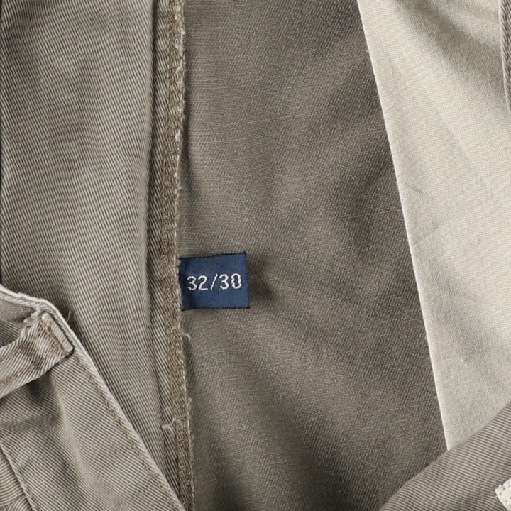 Ralph Lauren Polo Ralph Lauren Andrew Pant Two-pleat Chino Pants Men's Size W32 cotton gray type Vintage Second Hand