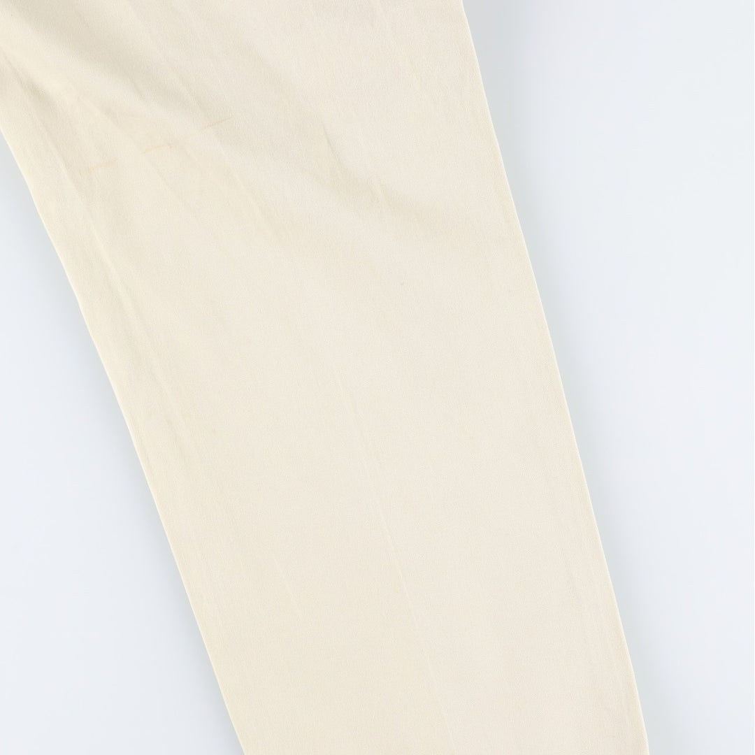 Ralph Lauren POLO by Ralph Lauren ETHAN PANT Two-pleat chino pants for men, size W34 cotton unbleached Vintage Second Hand