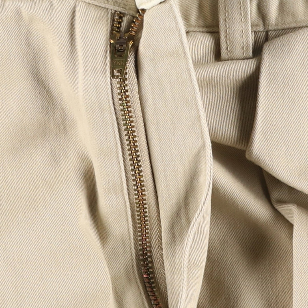 Ralph Lauren Polo Ralph Lauren ANDREW PANT Two-pleat Chino Pants Men's W31 (approx.) cotton Beige type Vintage Second Hand