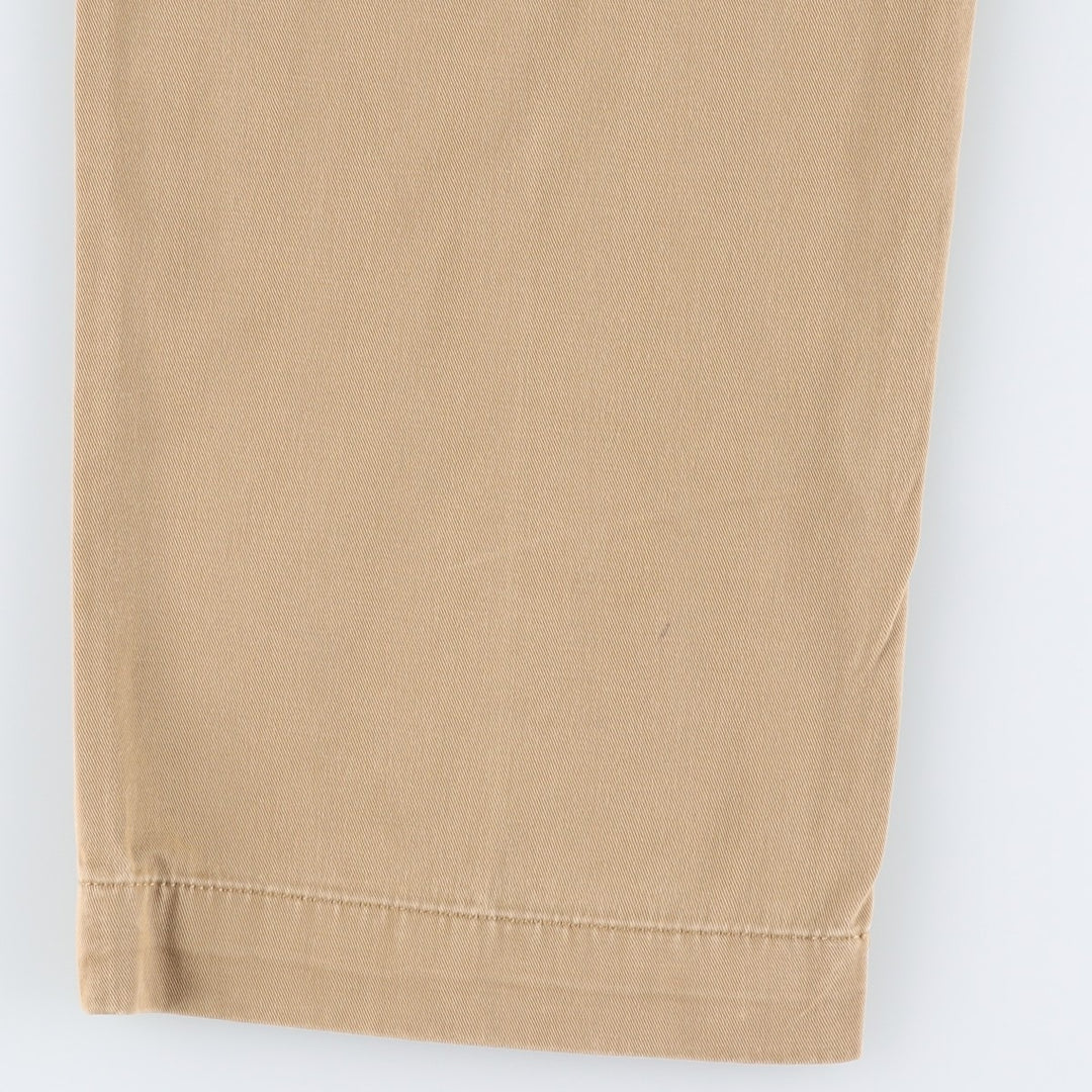 Ralph Lauren POLO by Ralph Lauren ANDREW PANT Two-pleat chino pants for men, equivalent to W34 cotton Beige type Vintage Second Hand