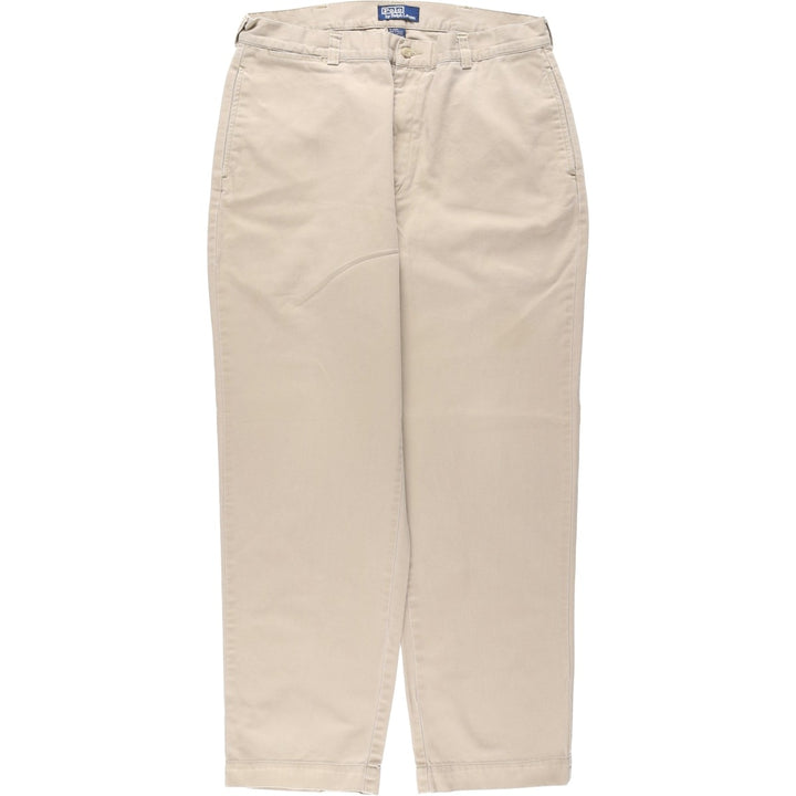 Ralph Lauren POLO by Ralph Lauren PHILIP PANT Chino pants for men, size W36 cotton Beige type Vintage Second Hand