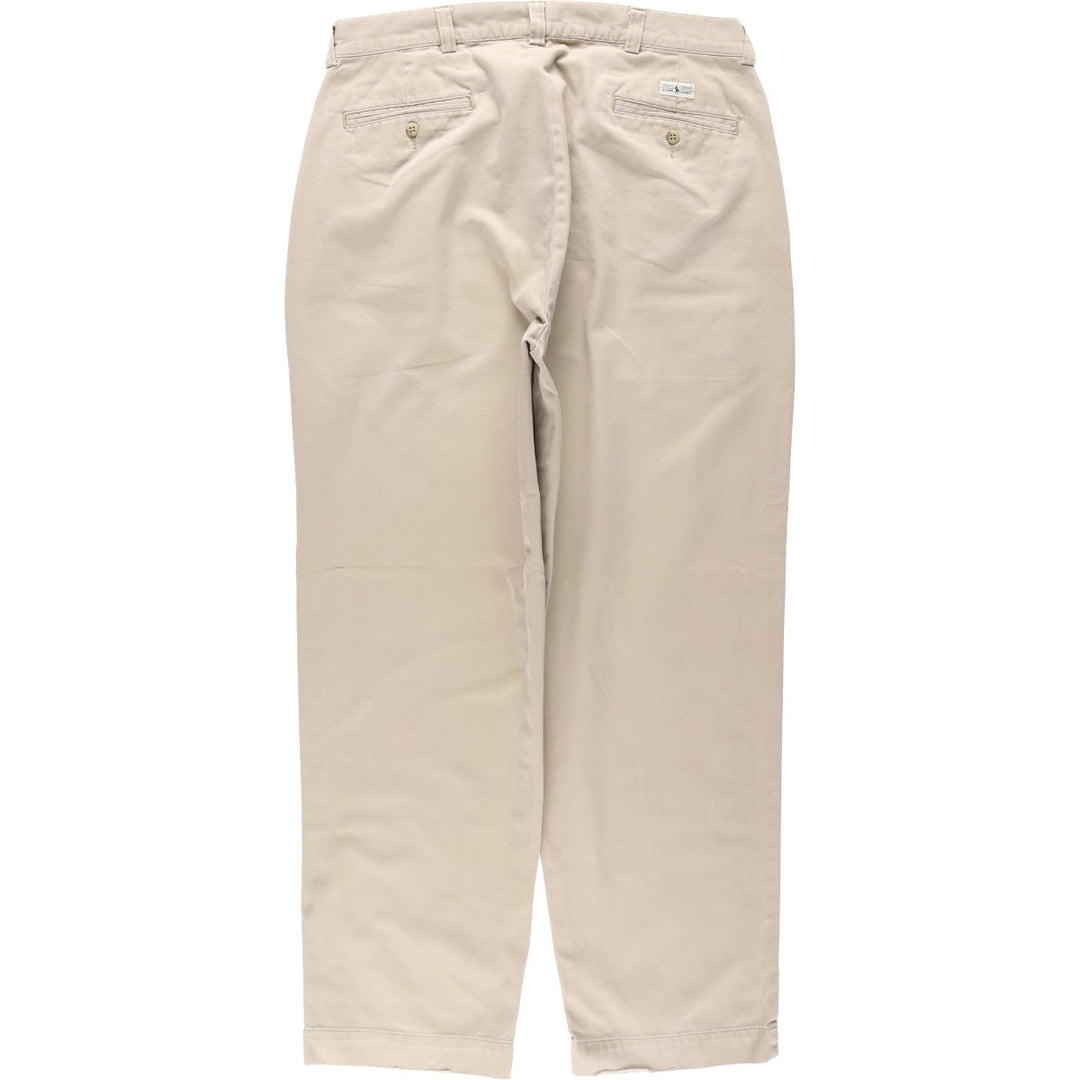 Ralph Lauren POLO by Ralph Lauren PHILIP PANT Chino pants for men, size W36 cotton Beige type Vintage Second Hand