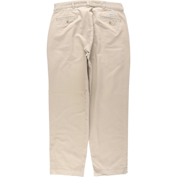 Ralph Lauren POLO by Ralph Lauren PHILIP PANT Chino pants for men, size W36 cotton Beige type Vintage Second Hand