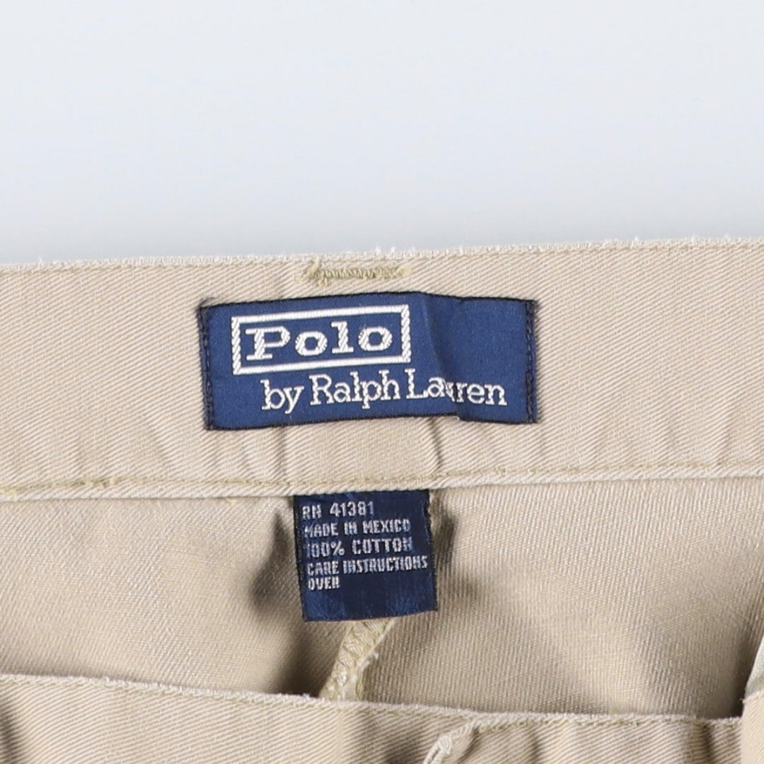 Ralph Lauren POLO by Ralph Lauren PHILIP PANT Chino pants for men, size W36 cotton Beige type Vintage Second Hand